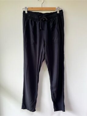 Splendid Women’s Black Drawstring  Lounge Pants - M
